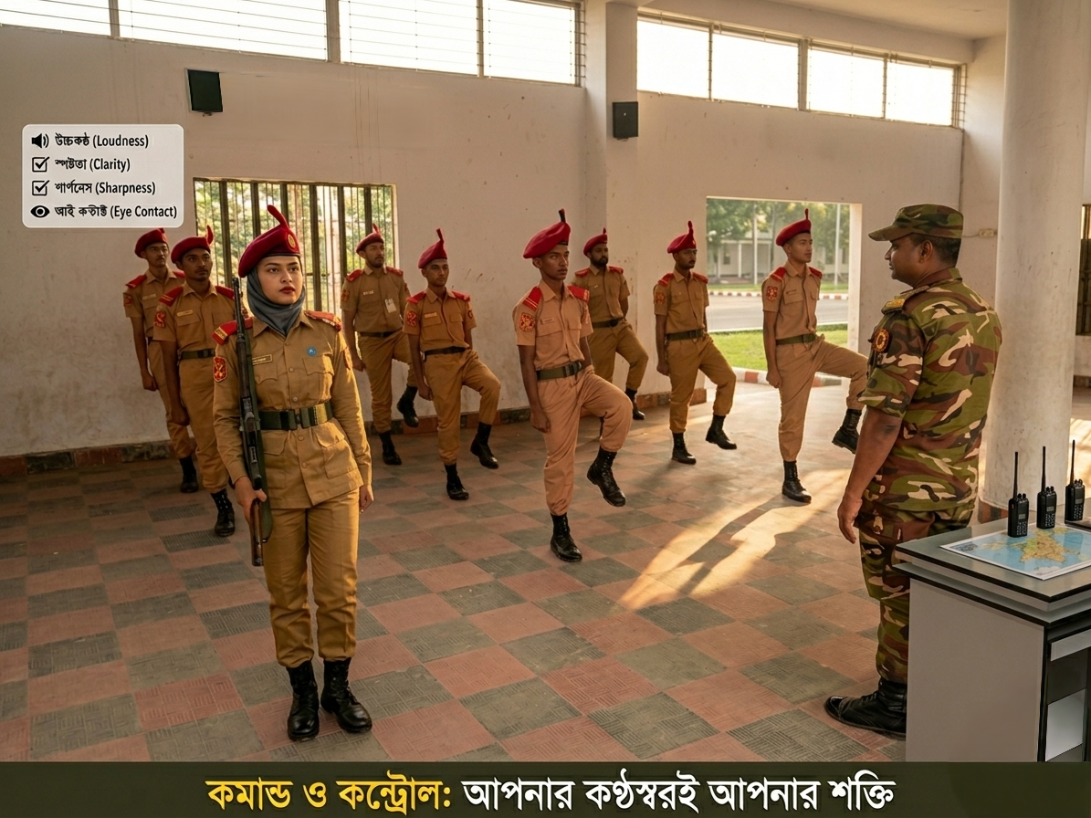 কমান্ড ও কন্ট্রোল (Command & Control): আপনার কণ্ঠস্বরই আপনার শক্তি